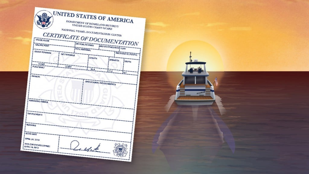 Federal Documentation for Boats