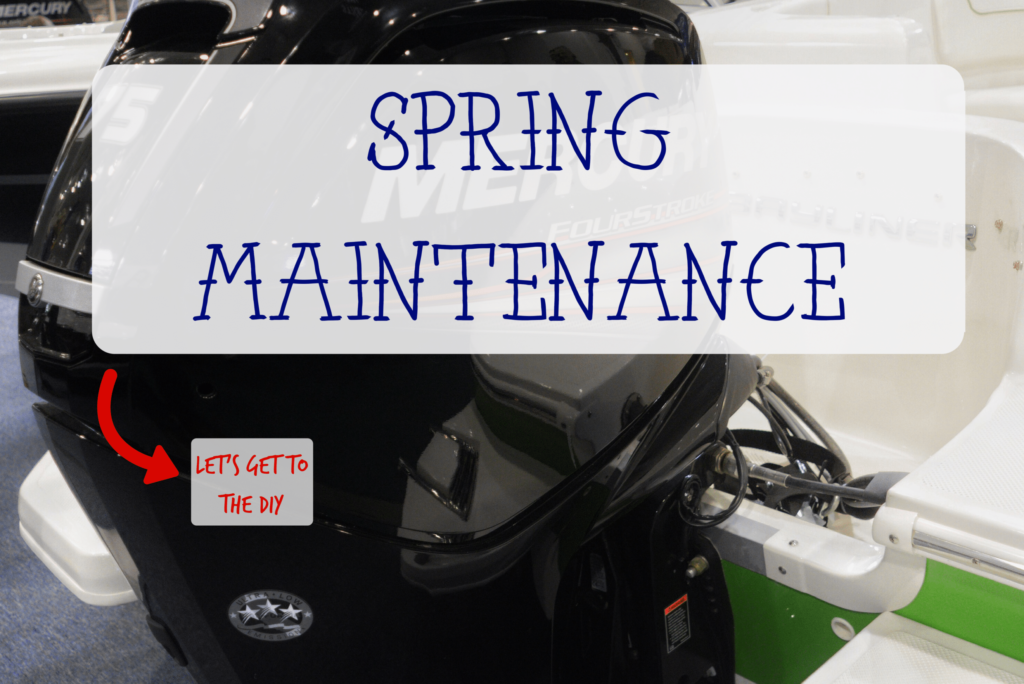 Photo of a Brush Battery terminal with "Spring Maintenance" text