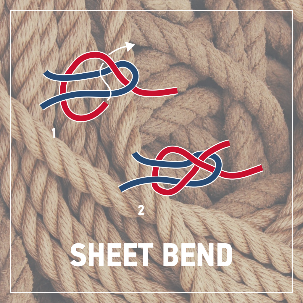boatsmart nautical knot sheet bend