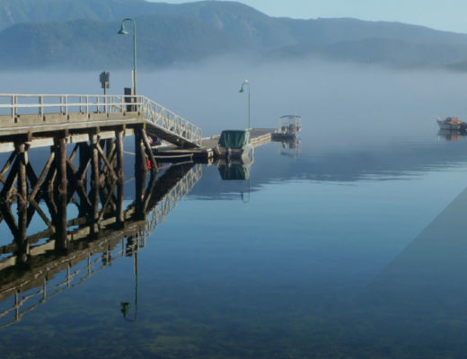 boats at pier in British Columbia