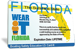 Florida Boating Safety Education ID Card