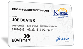 Kansas Boater Education Card