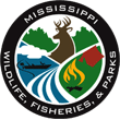 State of Mississippi wildlife, fisheries, and parks badge