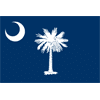 South Carolina state flag.