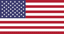 The flag of the united states of america