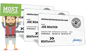 Lost Arizona Boater Education Card 3 Pack Bundle