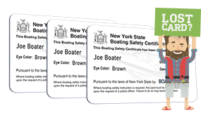 Lost New York Boater Safety Certificate 3 Pack Bundle