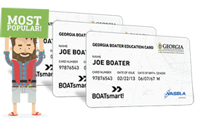 Lost Georgia Boater Education Card 3 Pack Bundle