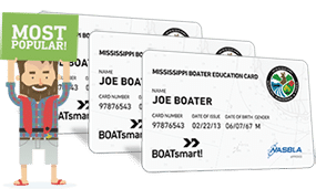 Lost Mississippi Boater Education Certificate 3 Pack Bundle