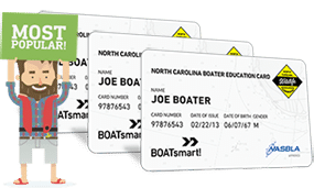 Lost North Carolina Boater Education Card 3 Pack Bundle
