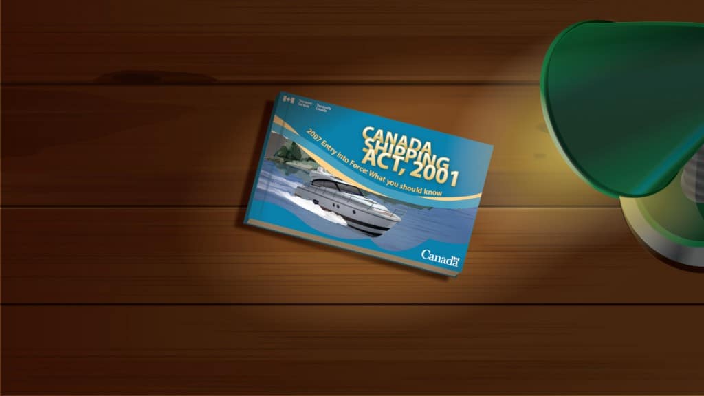 Canada Shipping Act 2001