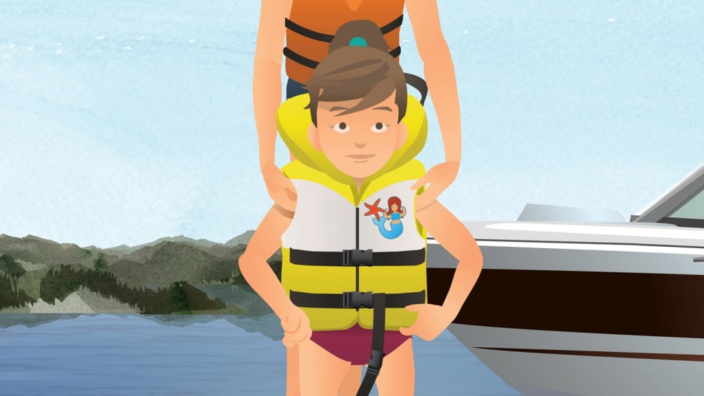 Lifejacket sizing for children