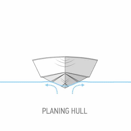 Planing hull